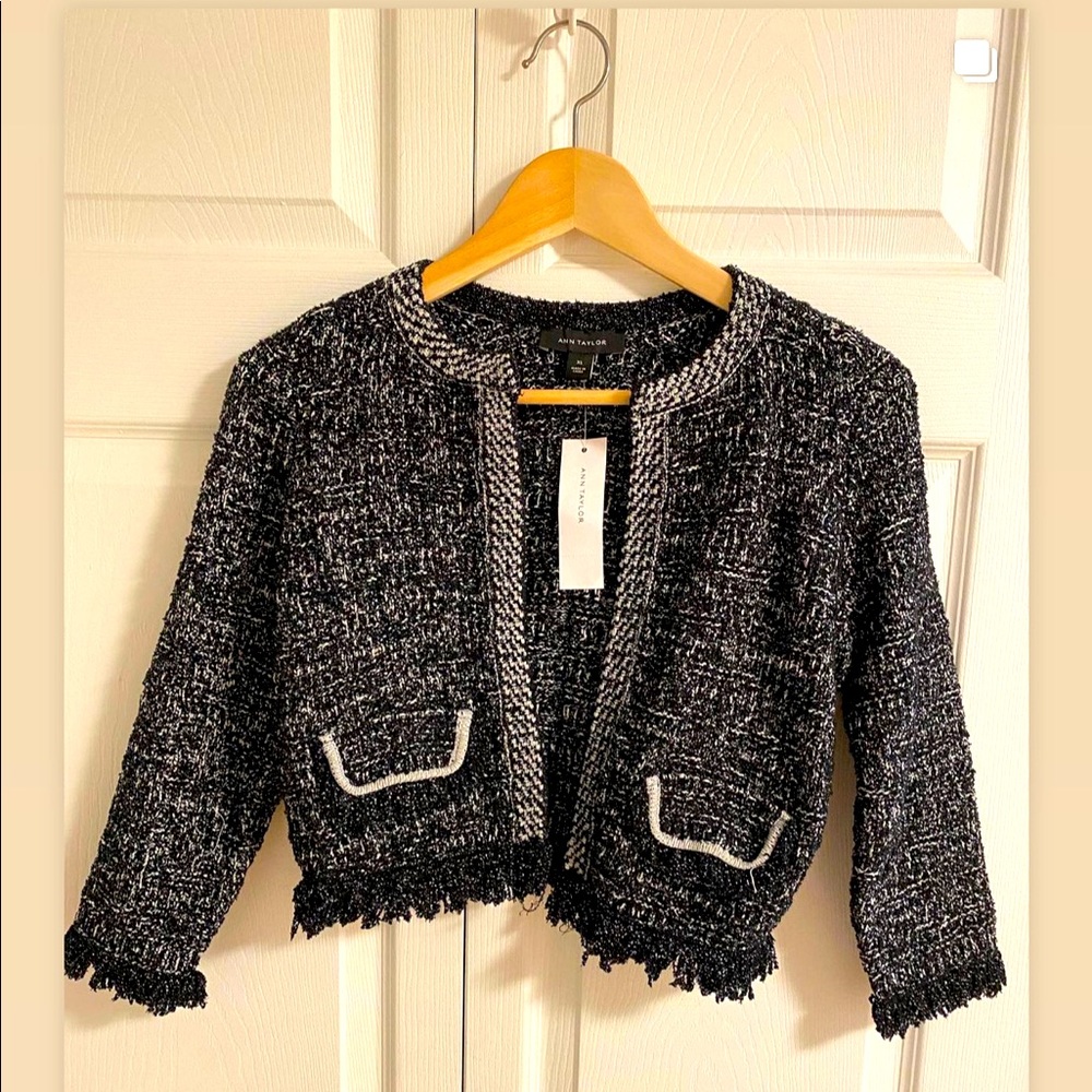 Jacket, XS, cropped, AnnTaylor